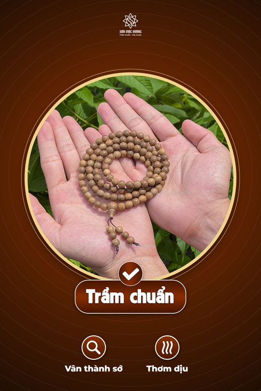 V&ograve;ng trầm hương chuẩn gi&aacute; 1 trăm mấy