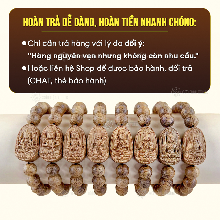 Vòng tay trầm hương