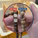 Biết 3 mức giá vòng trầm hương 108 hạt này để không bao giờ bị hớ