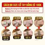 Cách đo size cổ tay mà không cần dùng thước dây. Bạn đã thử chưa.