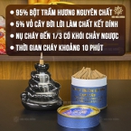 Phân biệt nụ trầm hương thật giả qua màu khói và mùi hương?