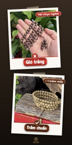 Sự thật đằng sau sợi vòng trầm hương 108 hạt giá chỉ bằng cốc cà phê