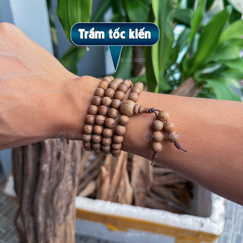 Vì sao người chơi lâu năm sẵn sàng mua vòng trầm hương 108 hạt tự nhiên giá cao?