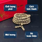 Vòng trầm hương 108 hạt tự nhiên giá bao nhiêu là chuẩn, bao nhiêu là bị hớ?