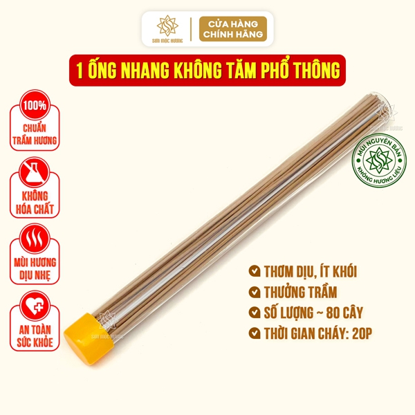 Ống nhang không tăm phổ thông Sơn Mộc Hương - Giải pháp thư giãn hằng ngày